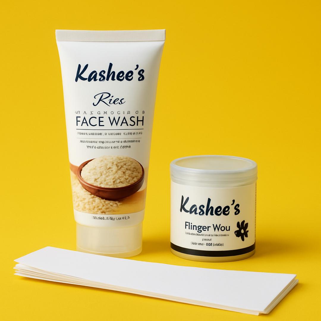 Kashee’s Finger Wax, Wax Strips & Face Wash