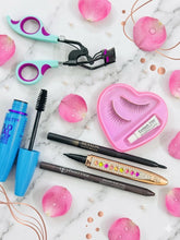 All-in-one eye makeup deal (Mascara + Lash curler + EyeLash + kajal + magnetic liner + Glitter pencil)