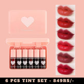 Set of 6 Pcs Lip Tints