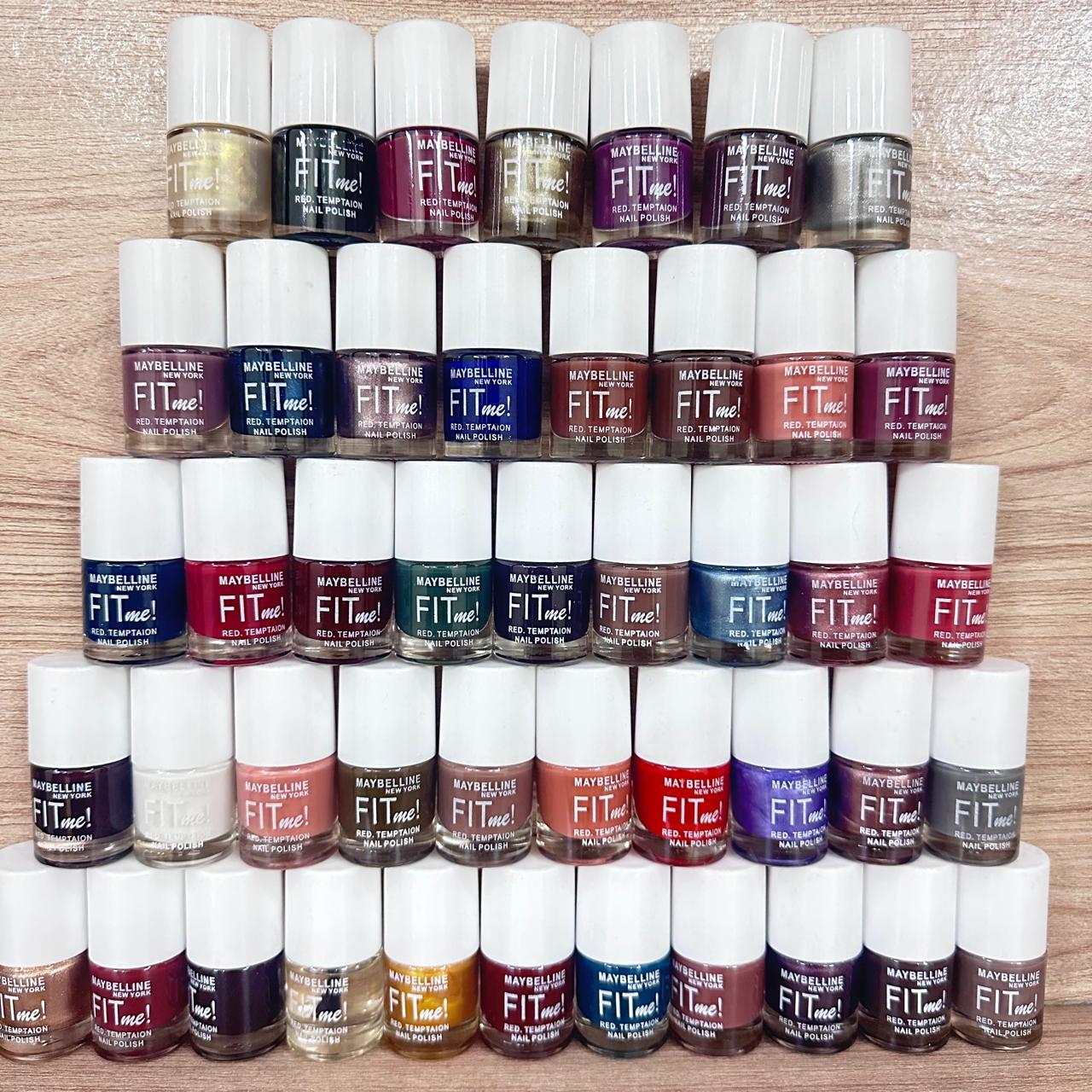 Fit Me Nail Paints (Set of 8)