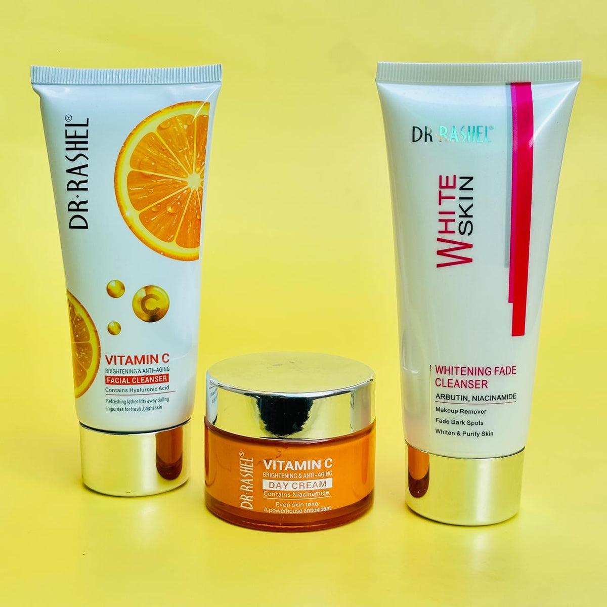 Glow & Clean Skin Care Deal – Set of 3 (2 Cleansers + Face Cream)